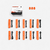 KIT DE 10 PINCES PERSONNALISABLE POUR LA COURSE D'ORIENTATION