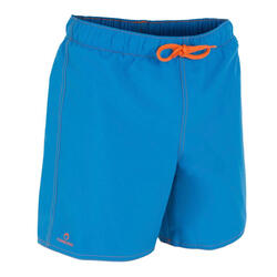 Boardshort voor surfen tweens hemelsblauw