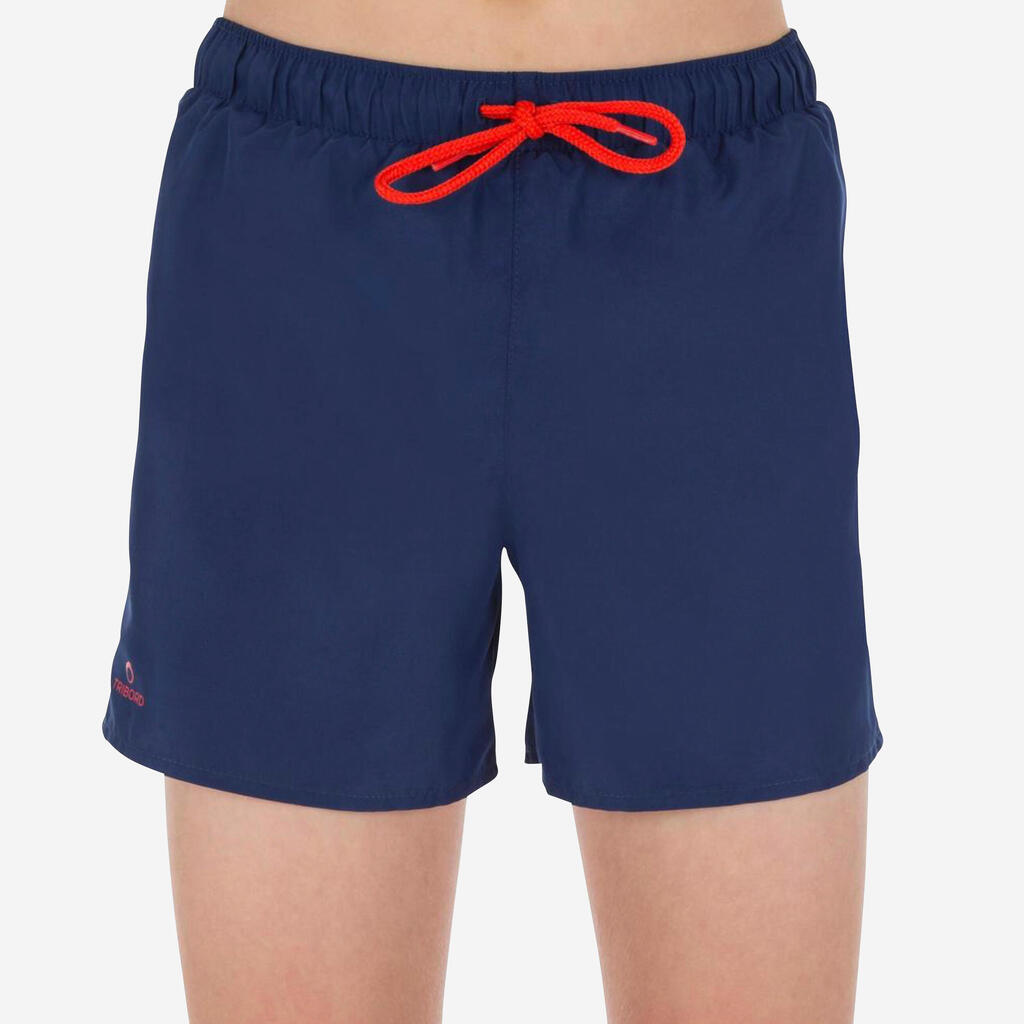 Boardshorts Surfen Jungen 50 türkis