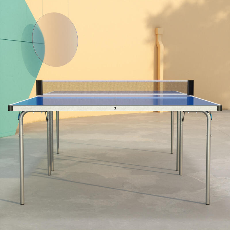 Venkovní stůl na stolní tenis PPT130 modrý