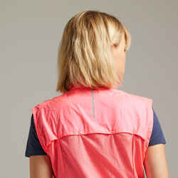 Kiprun Light Women's Running Sleeveless Jacket - Pink