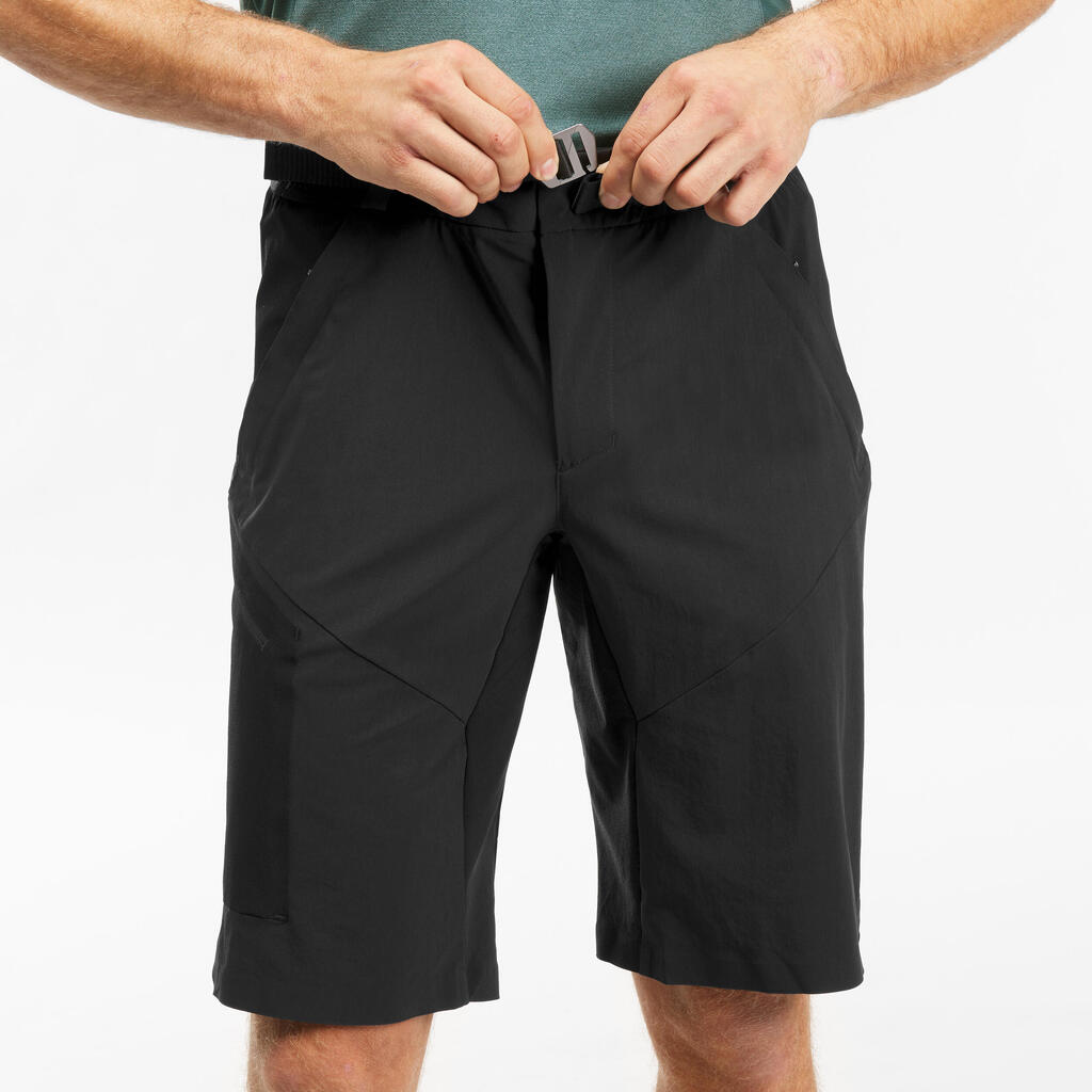 Men's long hiking shorts - MH500