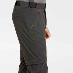 Men's Hiking Zip-Off Trousers MH550