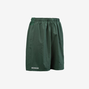 Pantalón Corto de Hockey Hierba Hombre Korok FH500 verde