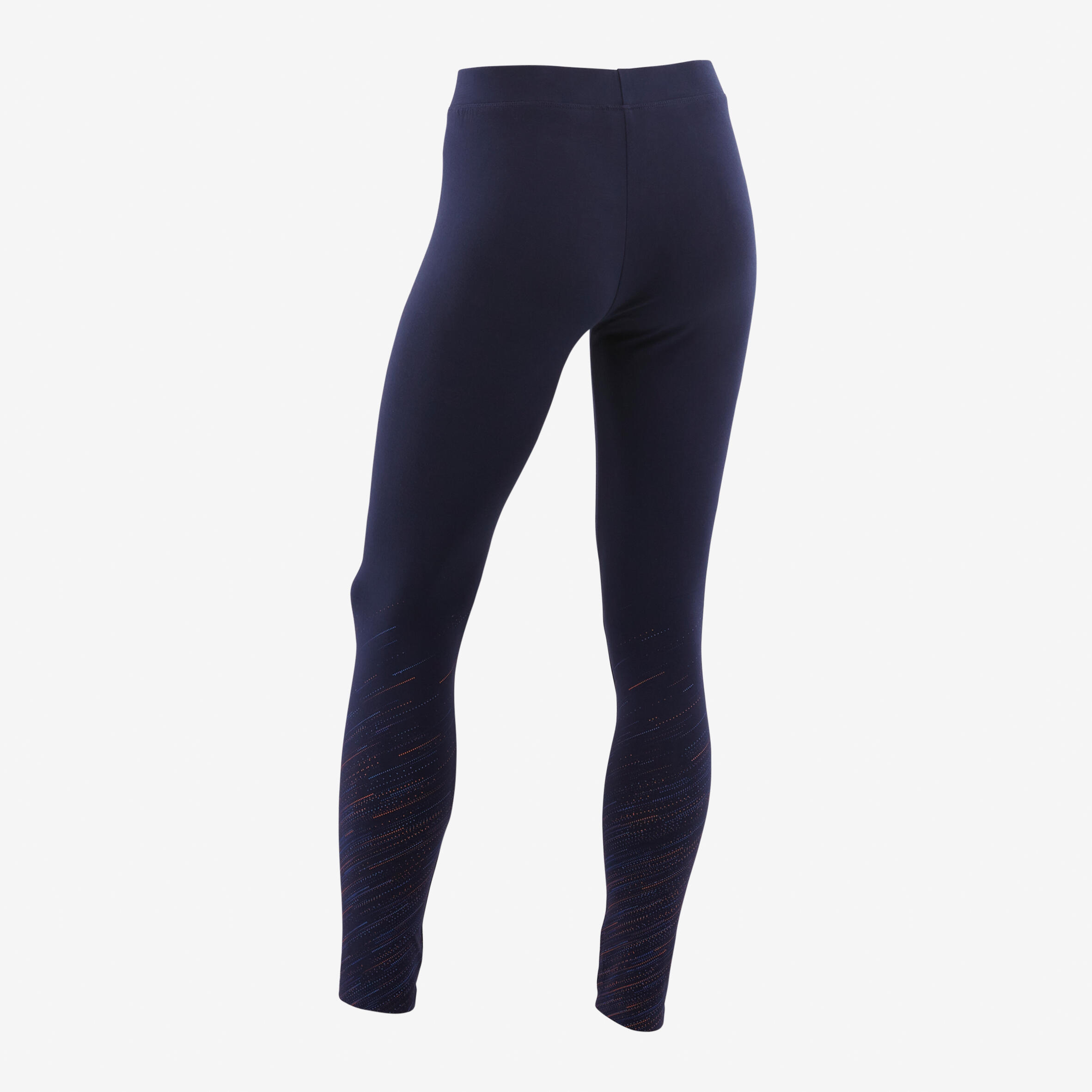 Girls' Breathable Leggings - Navy Fade 3/5