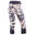 3/4-Leggings atmungsaktiv Synthetik S500 Gym Kinder grau mit Print