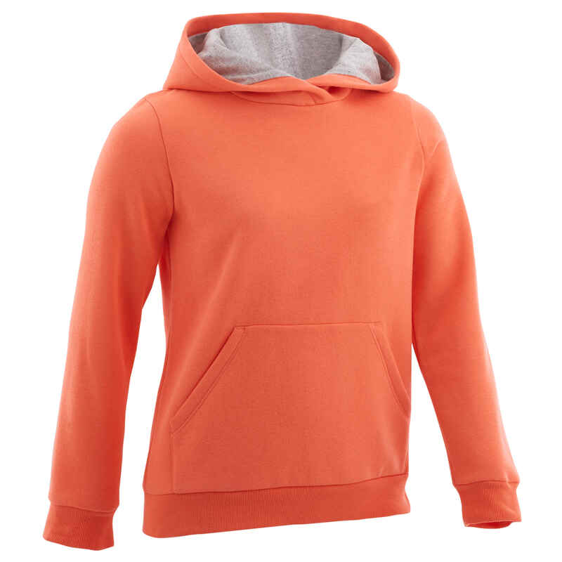 Sweatshirt Kapuze Kinder koralle Sweatshirt Kapuze Kinder koralle