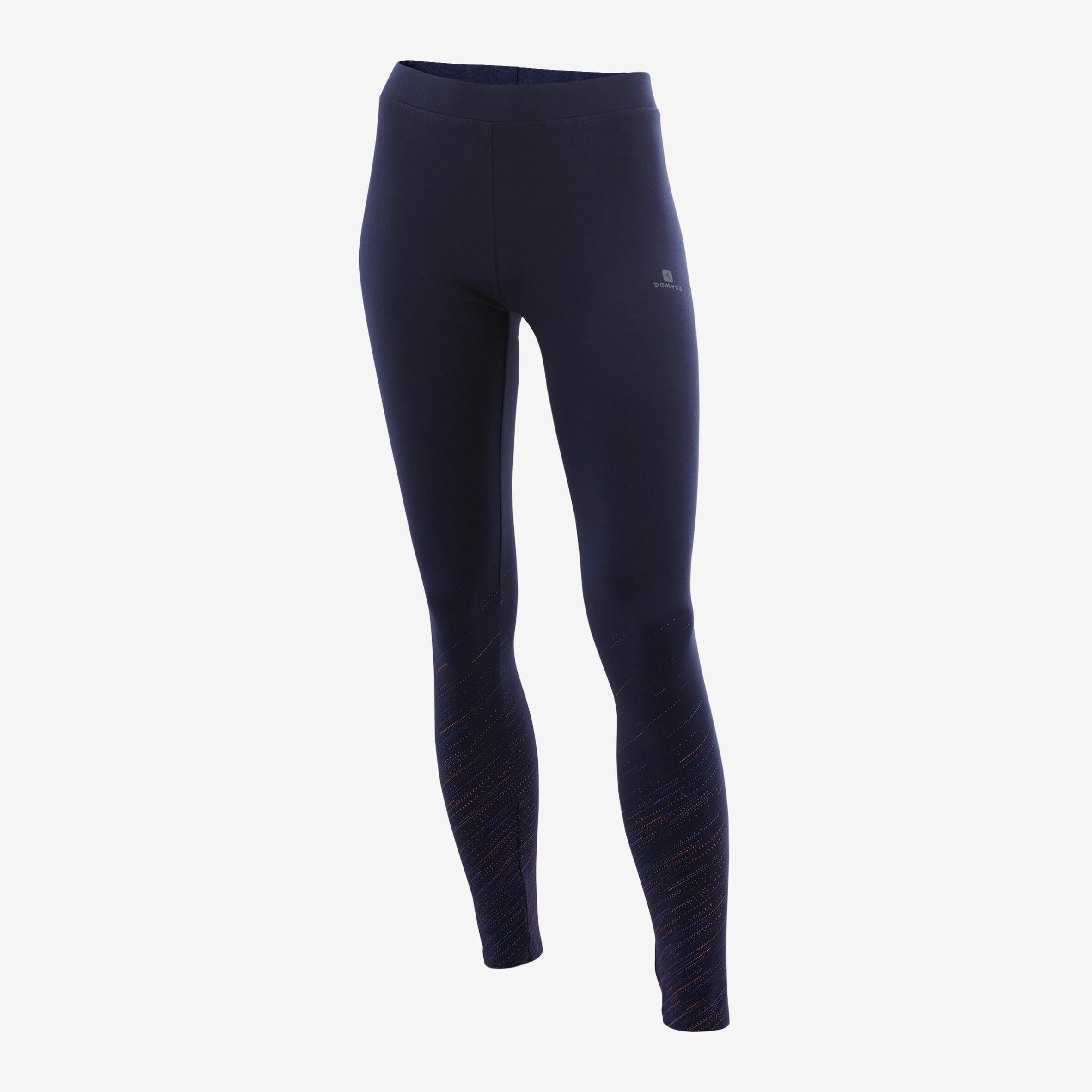 Girls' Breathable Leggings - Navy Fade 2/5