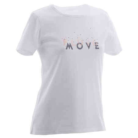 Kids' Basic T-Shirt - White Print