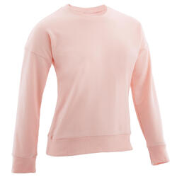 Sweat col rond rose ENFANT