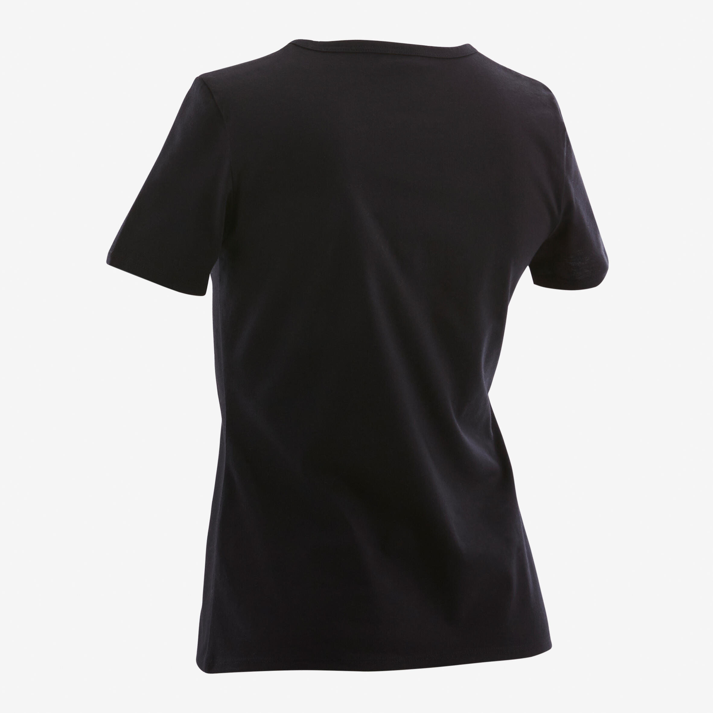 Kids' Basic T-Shirt - Black Print 3/4