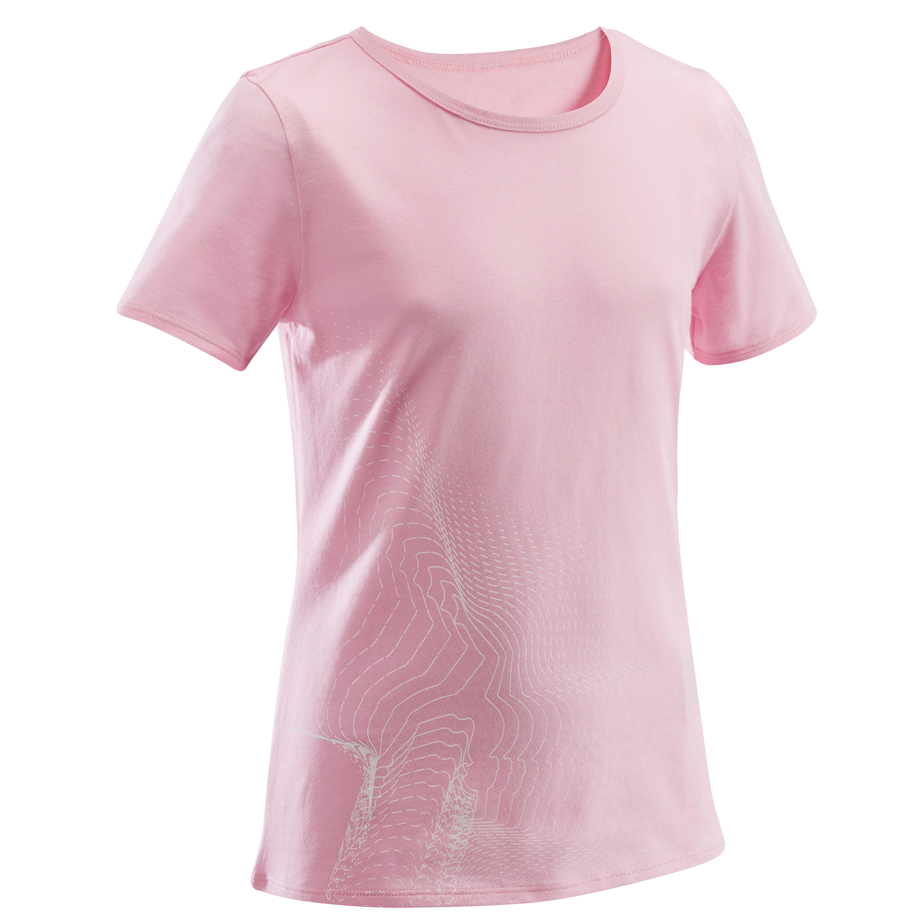 Kids' Basic T-Shirt - Light Pink/Print 