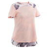 Girls' Double Layered Breathable T-Shirt - Pink/Grey