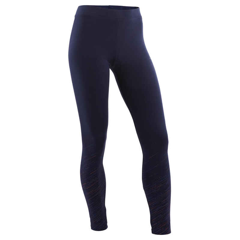 Leggings atmungsaktiv Kinder marineblau mit Farbabstufungen Leggings atmungsaktiv Kinder marineblau mit Farbabstufungen
