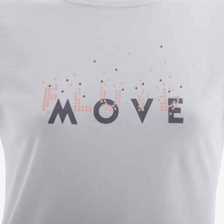 Kids' Basic T-Shirt - White Print