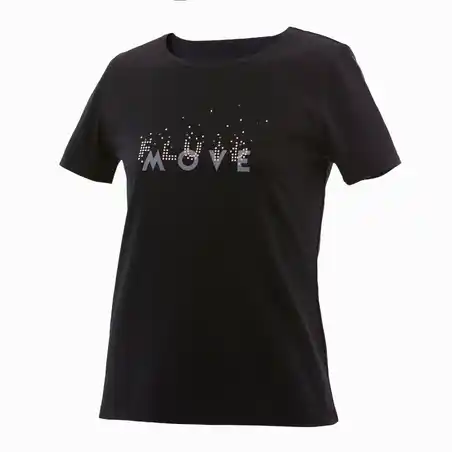Kids' Basic T-Shirt - Black Print