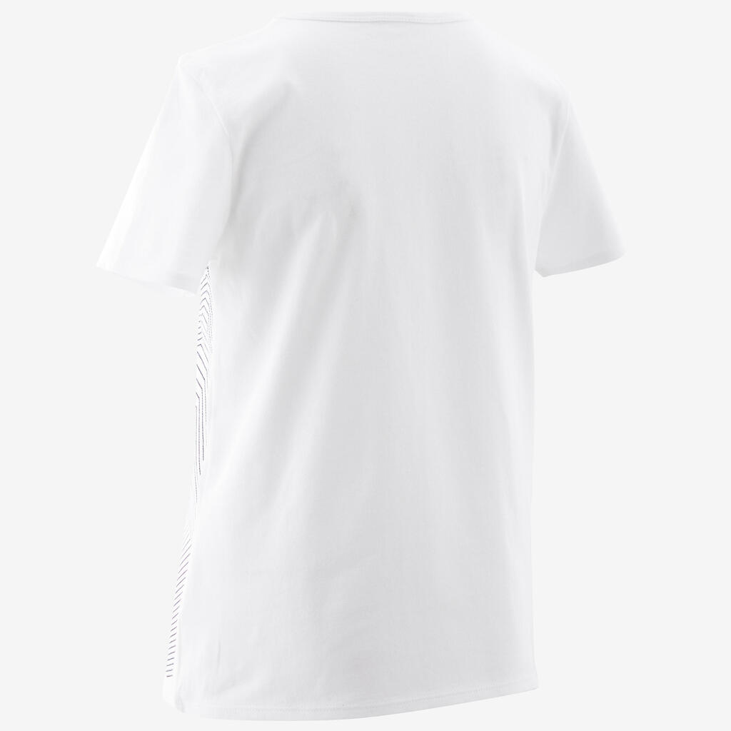 Kids' Basic T-Shirt - White Print