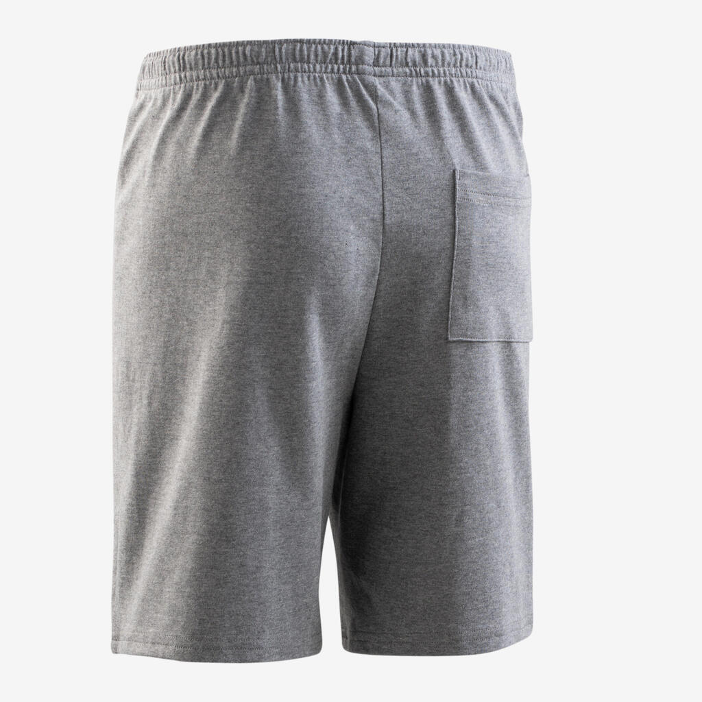 Short enfant coton - Basique gris