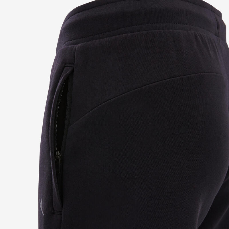 Pantalon de trening respirant 900 Educație fizică Negru Copii