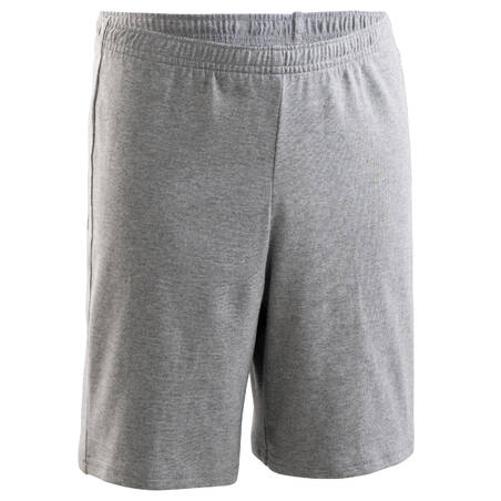 Kids' Cotton Shorts Basic - Grey