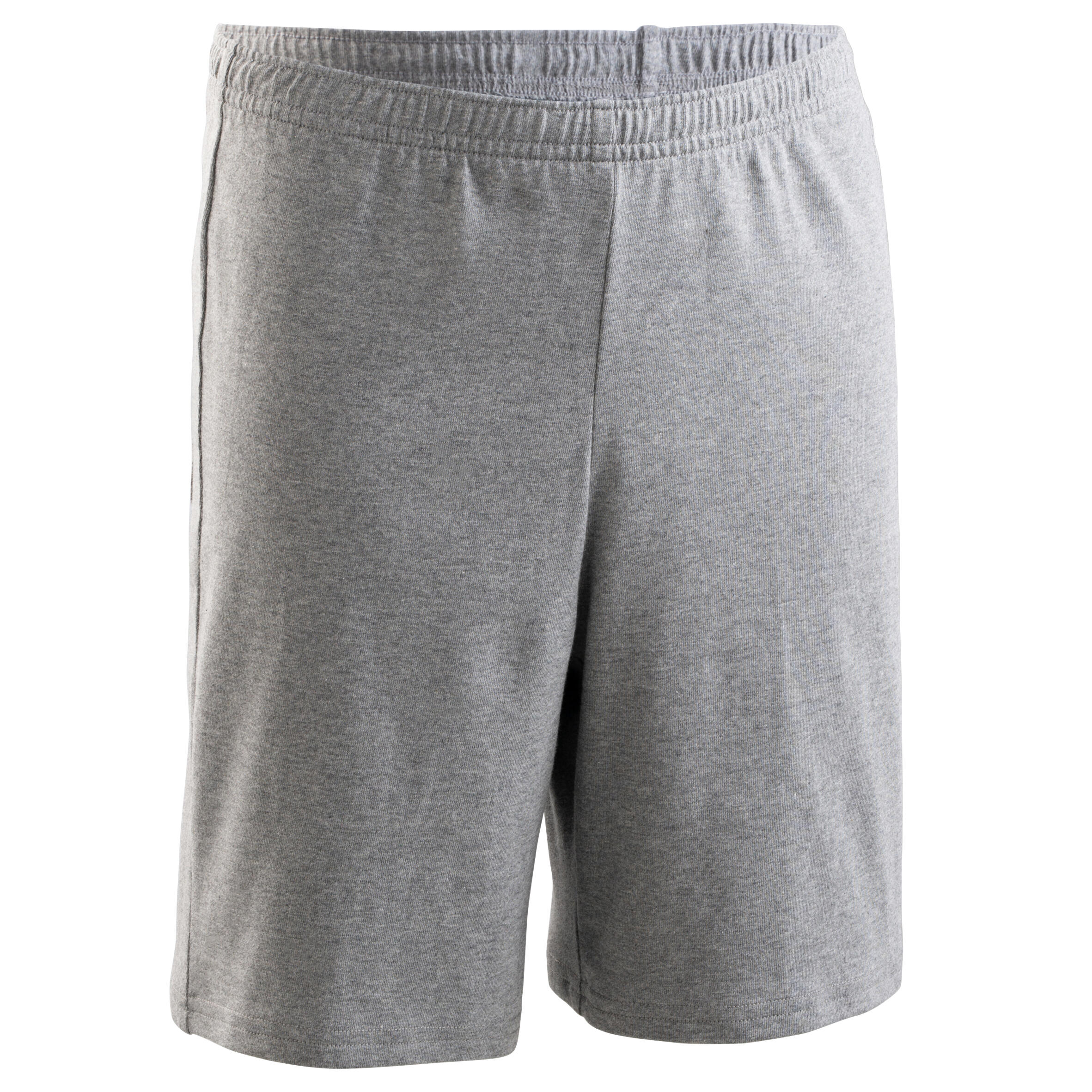 Kids' Cotton Shorts Basic - Grey 11/14