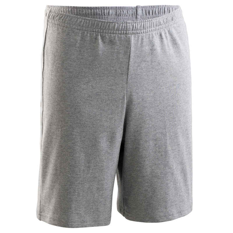 Shorts 100 Basic Baumwolle Kinder grau Shorts 100 Basic Baumwolle Kinder grau