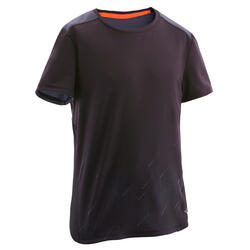 T-shirt respirant noir imprimé ENFANT