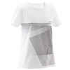 Boys' Short-Sleeved Gym T-Shirt 100 - Printed White