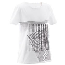 T-Shirt basique blanc imprimé ENFANT