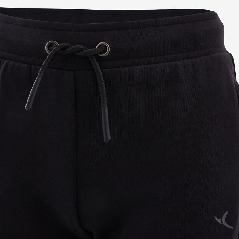 Pantalon de trening respirant 900 Educație fizică Negru Copii