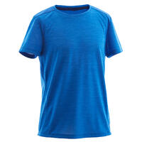 T-shirt enfant synthétique respirant - 500 bleu