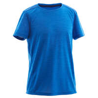 Tricou respirant S500 educație fizică albastru băieți Imbracaminte - Tricou respirant S500 băieți DOMYOS - Imbracaminte