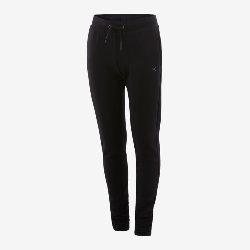 Pantalon de trening respirant 900 Educație fizică Negru Copii
