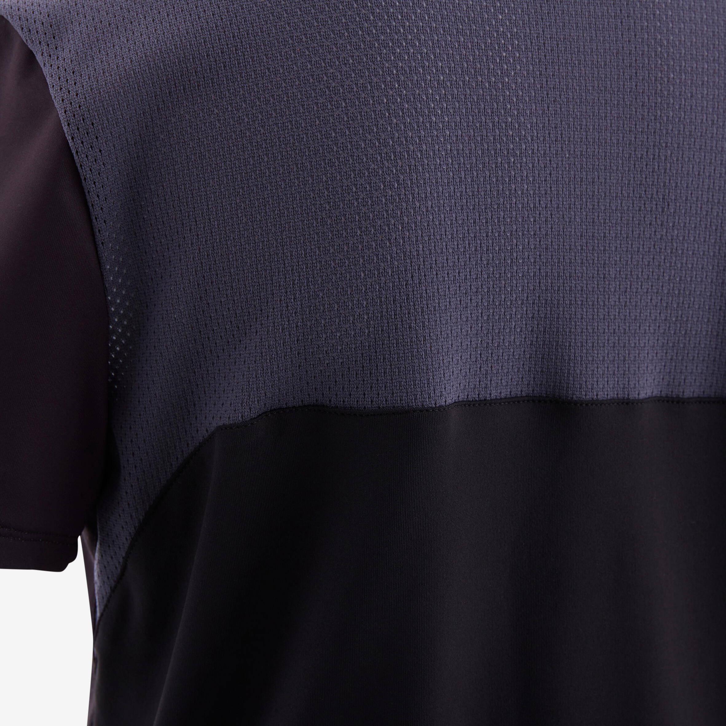 Kids' Breathable T-Shirt - Black Print 4/5