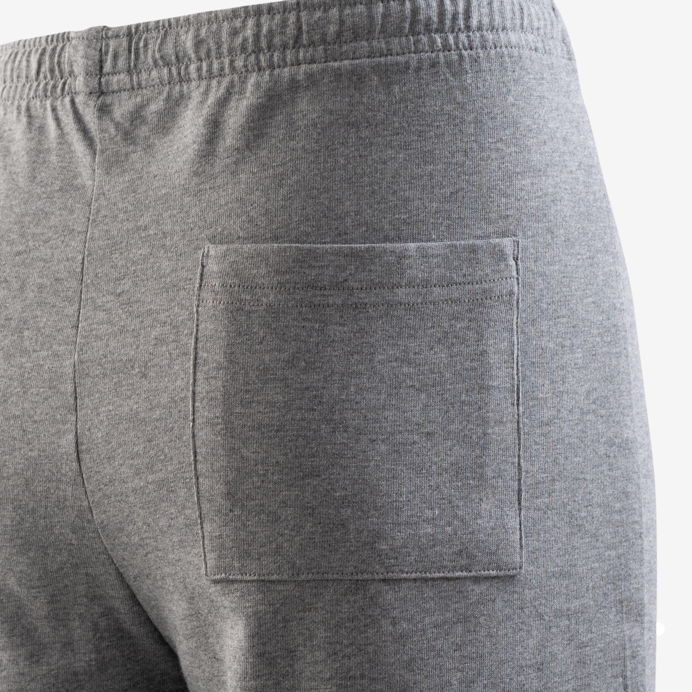 Kids' Cotton Shorts Basic - Grey 10/14