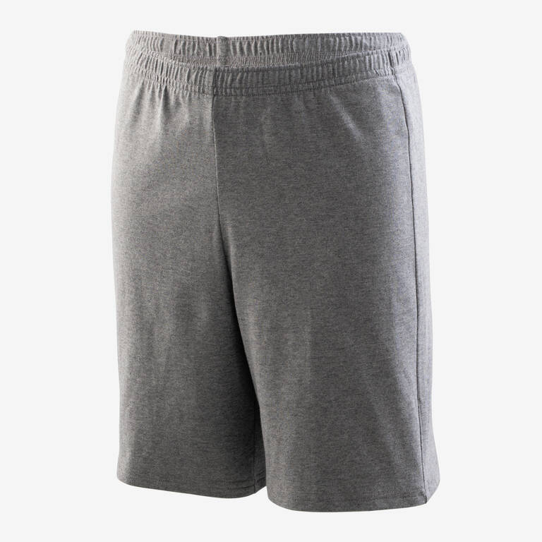 Kids' Cotton Shorts Basic - Grey