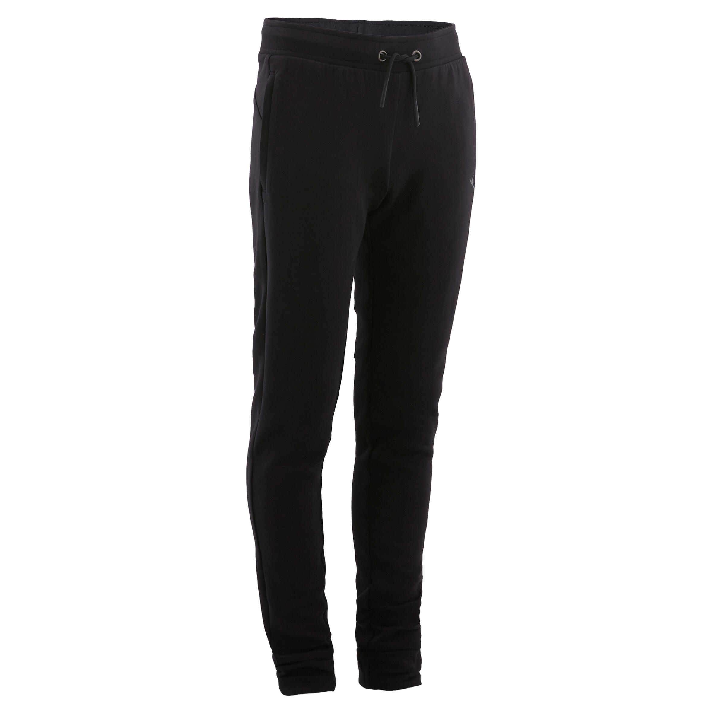 Domyos Детско Долнище Slim 500 – Черно