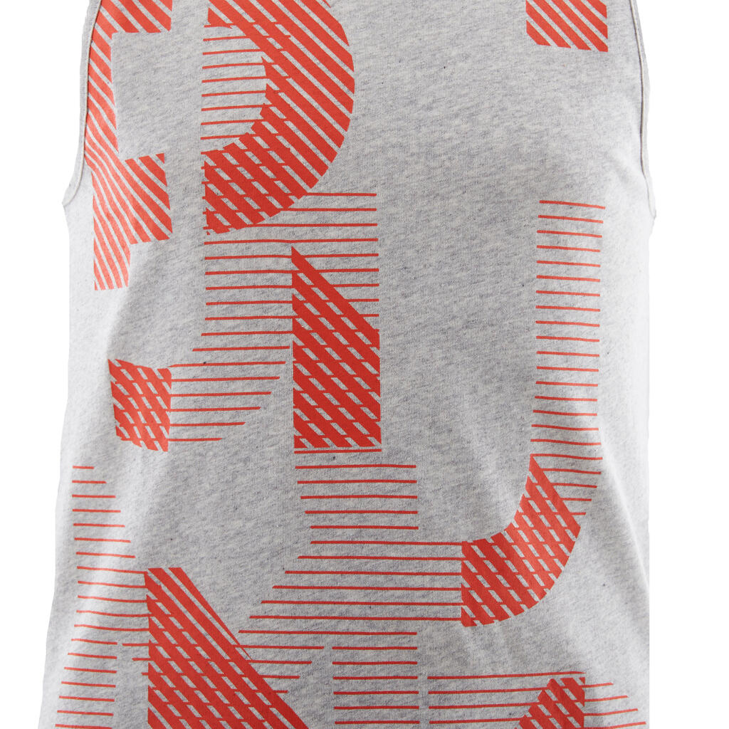 Kids' Basic Tank Top - Red Print