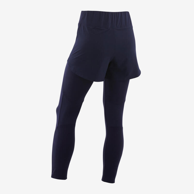 Shorts integrierte Leggings Mädchen blaugrün