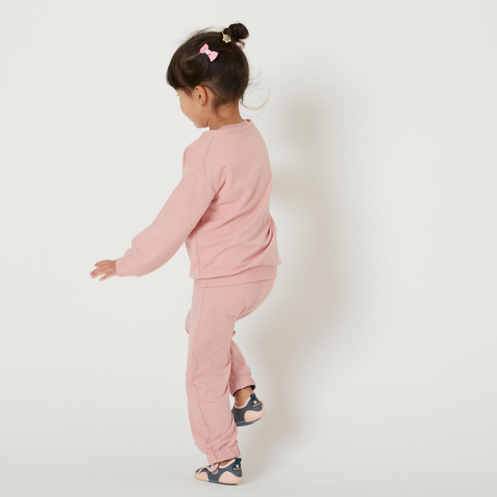 Trainingsanzug Kinder Basic - rosa