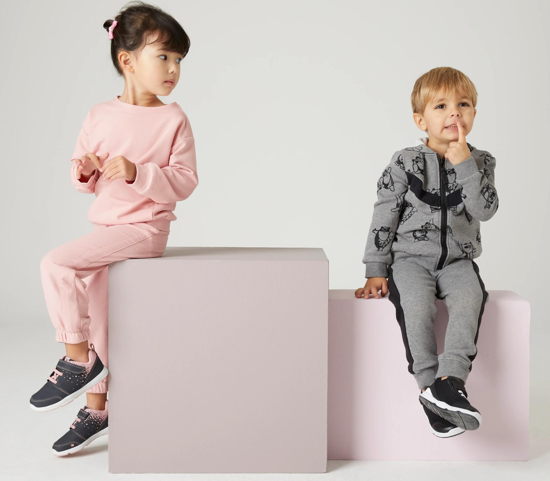 Veste 500 Baby Gym fille et garcon Marine