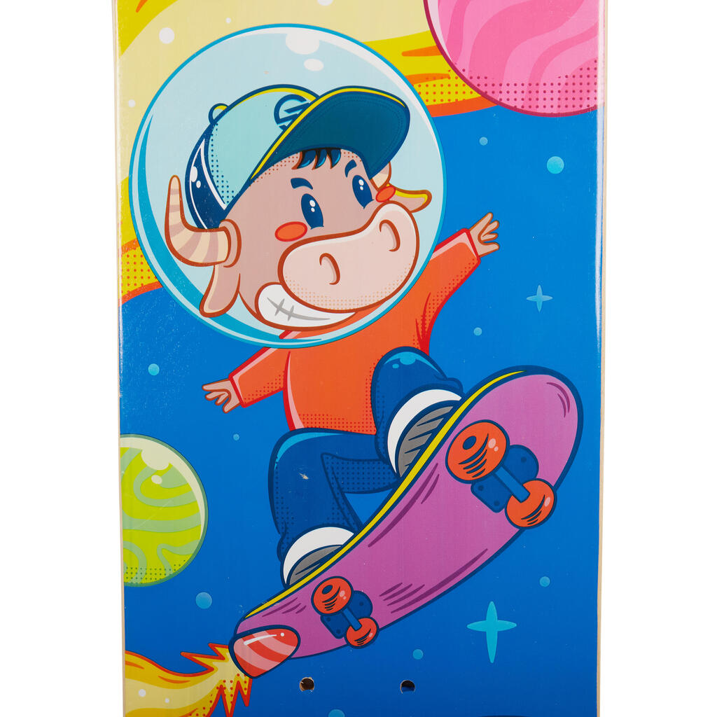 SKATEBOARD ENFANT 4 A 7 ANS PLAY 120 CN Zodiac Tiger