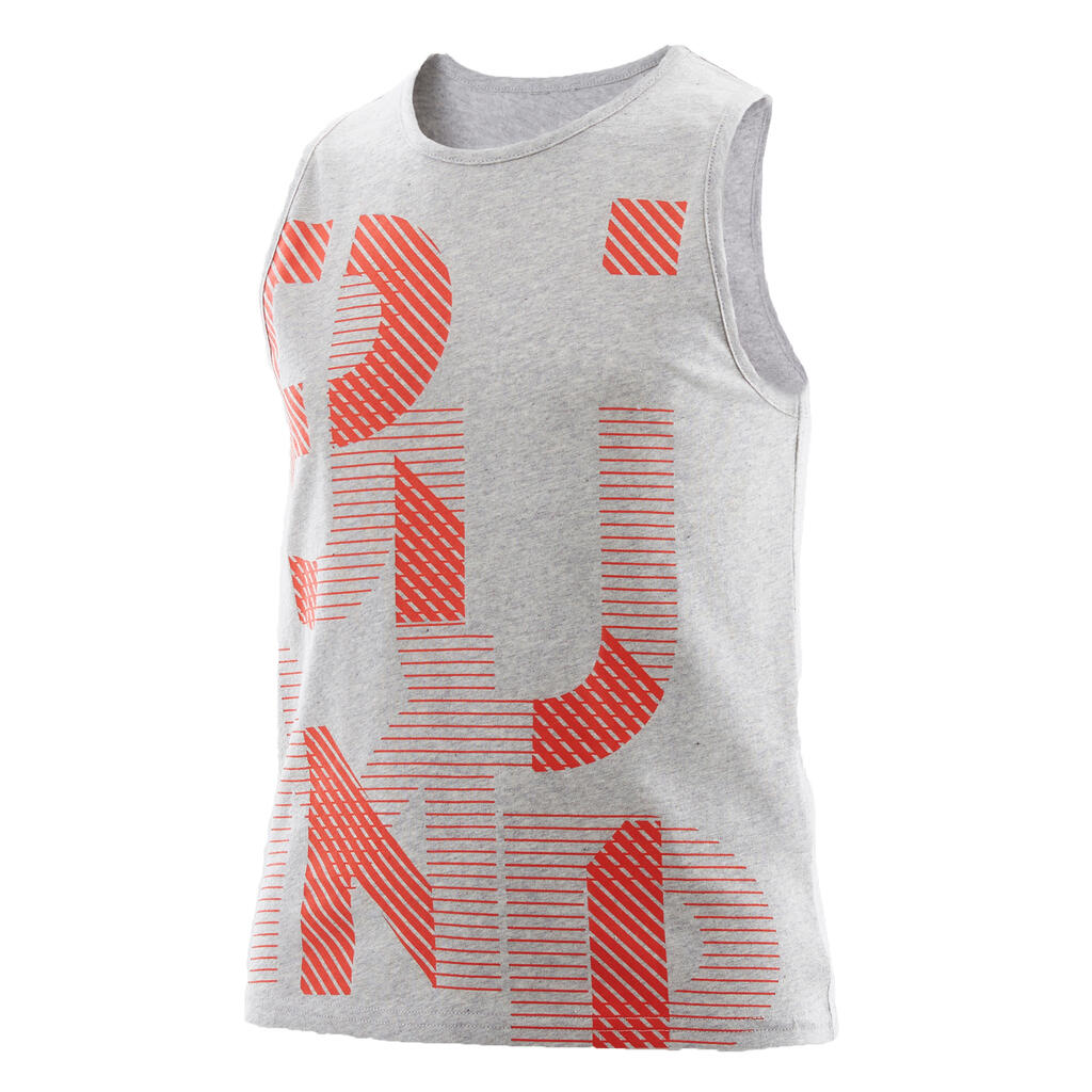 Kids' Basic Tank Top - Red Print