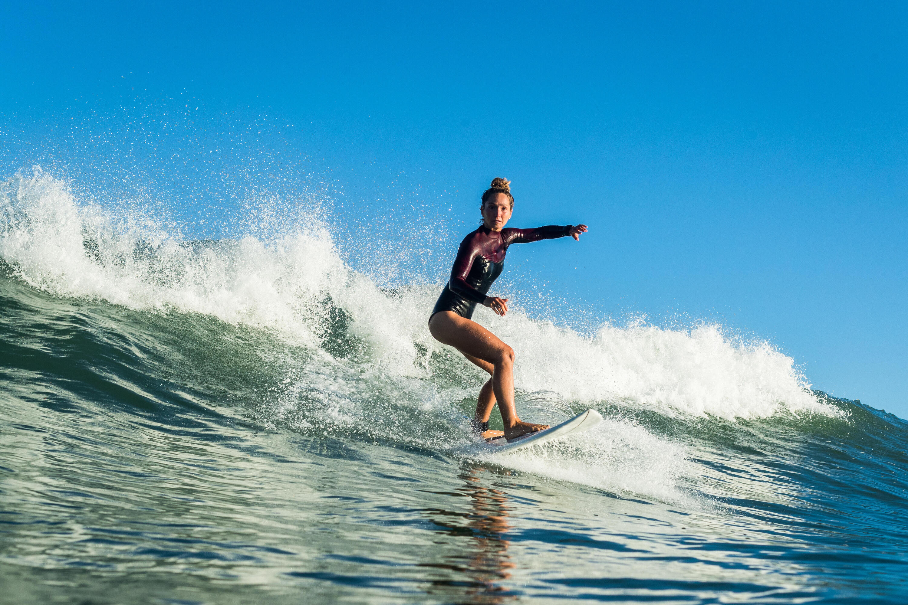 SHORTBOARD VOOR SURFEN 900 6'3" 35 L. Geleverd met 3 FCS2-vinnen 18/19