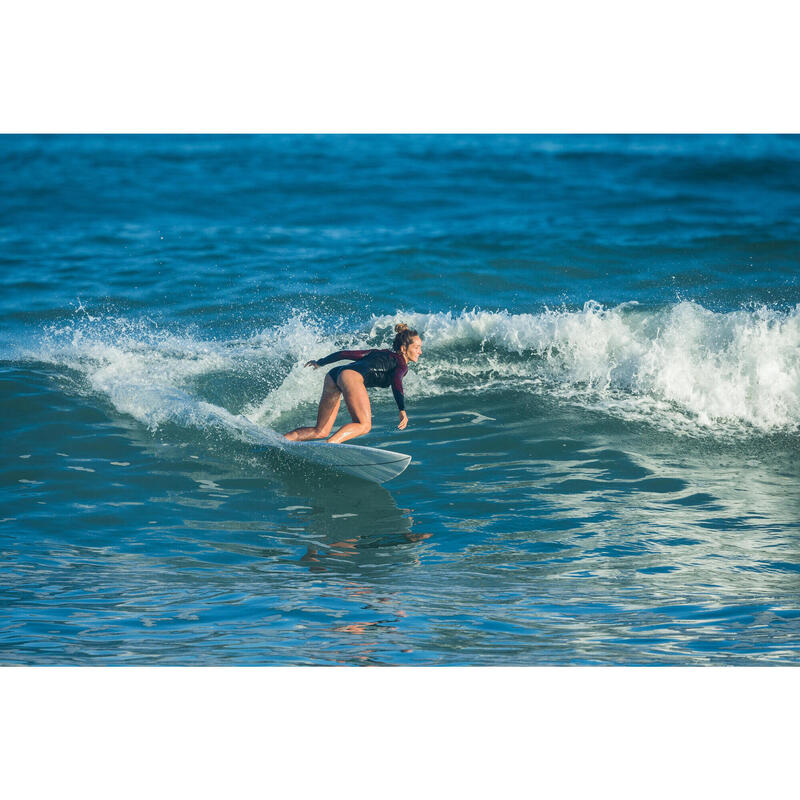 Surf shortboard 900 6'3" 35 l se 3 ploutvičkami FCS2