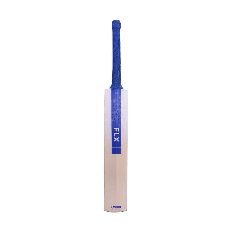 ADULT EASY PICK UP ENGLISH WILLOW CRICKET BAT EW 100 LITE BLUE