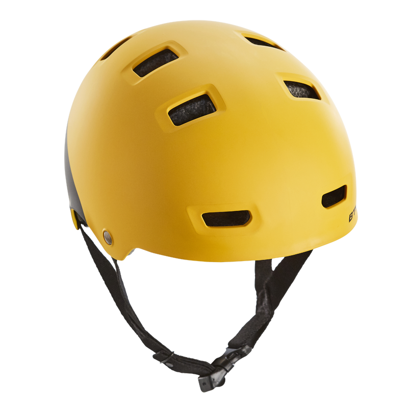 Casque velo jaune hotsell