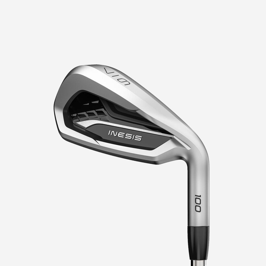 ADULT INDIVIDUAL GOLF IRON 100 RIGHT HANDED SIZE 1 GRAPHITE - INESIS 100