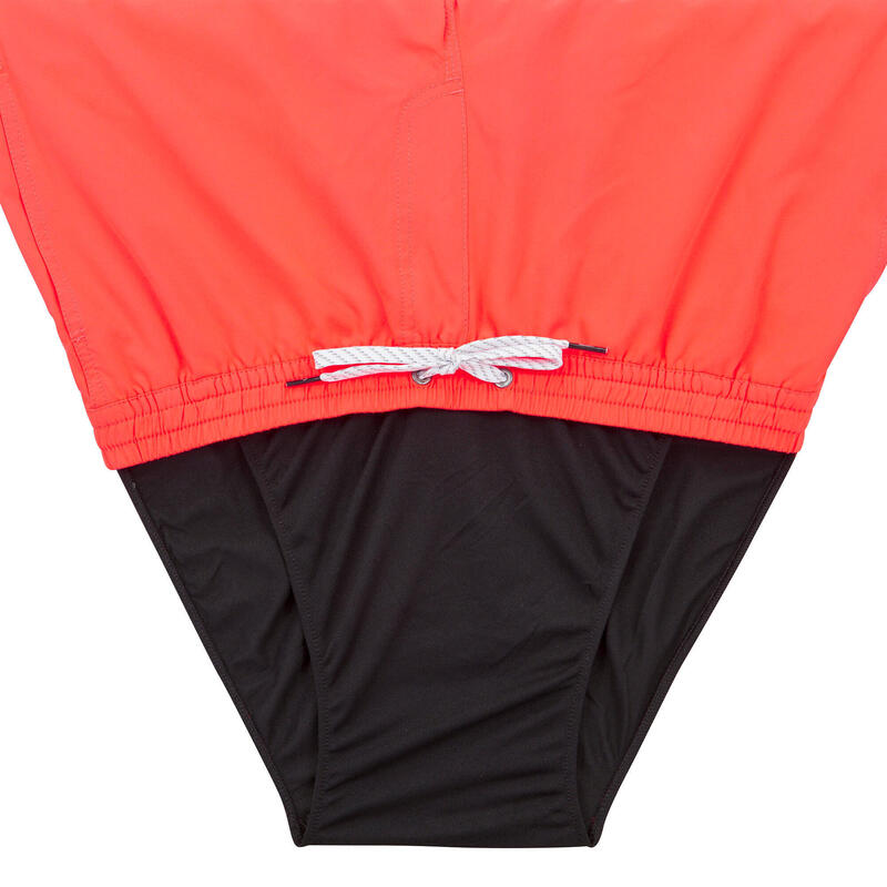 Boardshort Court Homme Orange