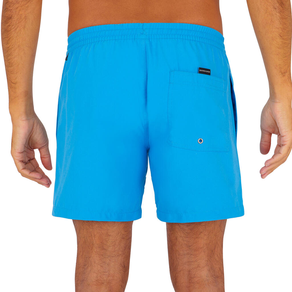 Men's short swim shorts QUIKSILVER VOLLEY light blue